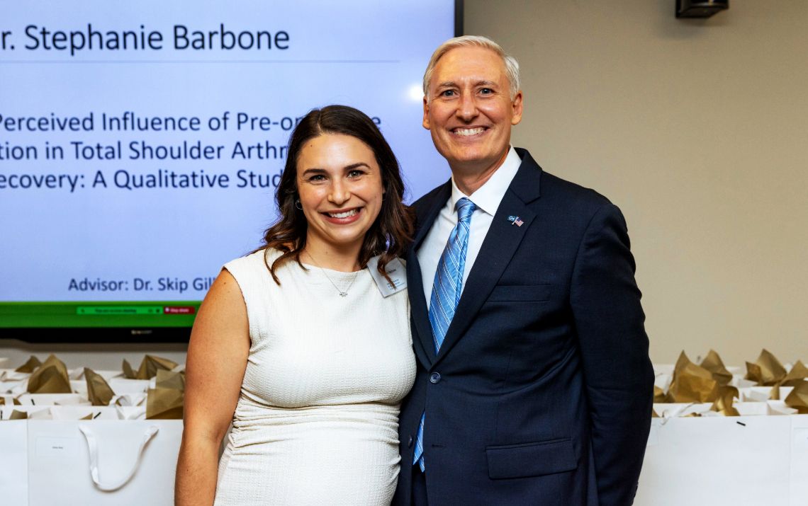Dr. Skip Gill and Dr. Stephanie Barbone