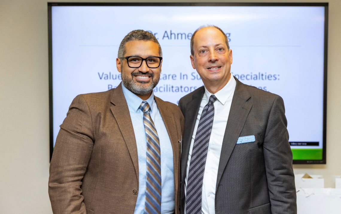Dr. Scalzitti and DHSc Graduate